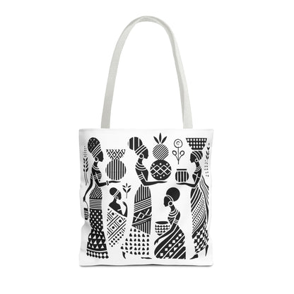 Elegant Tribal Women Art Tote Bag