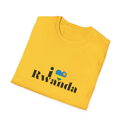 I Love Rwanda – Soft Style Patriot Tee