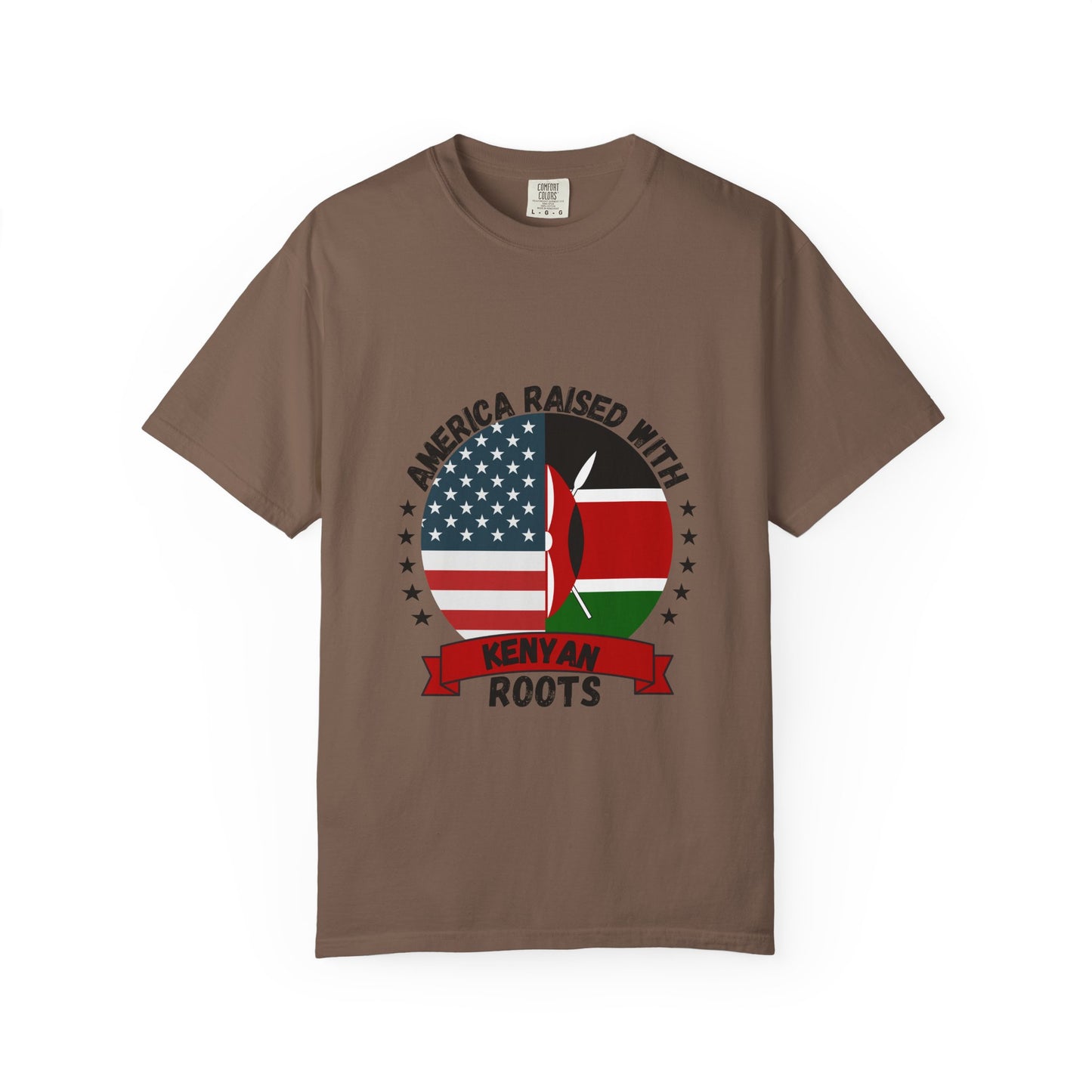 American Raised With Kenyan Roots T-shirt