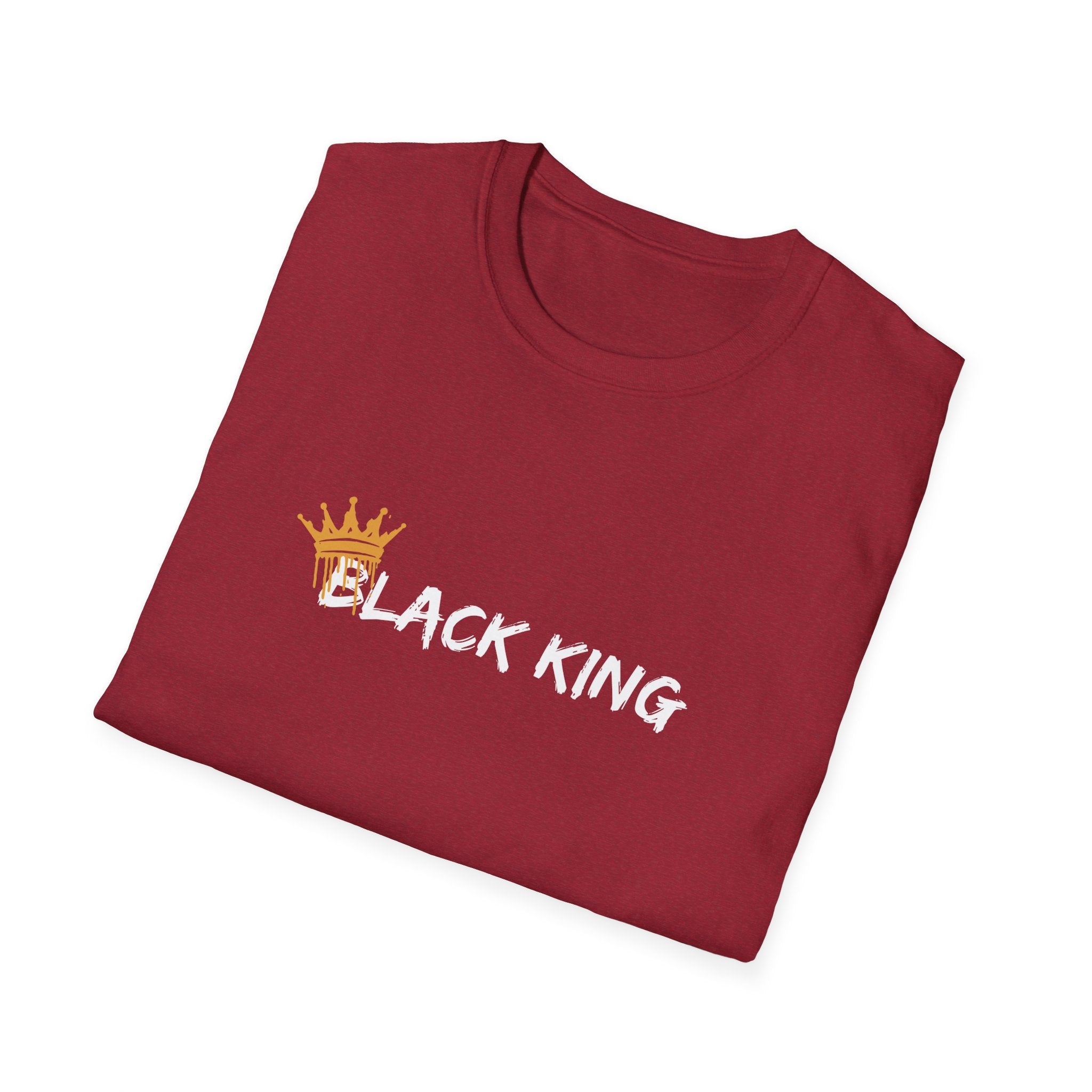 Crown Design Unisex Softstyle T-Shirt, Casual Wear, Gift for Him/Her, Birthday, Everyday Style, Fashion Statement