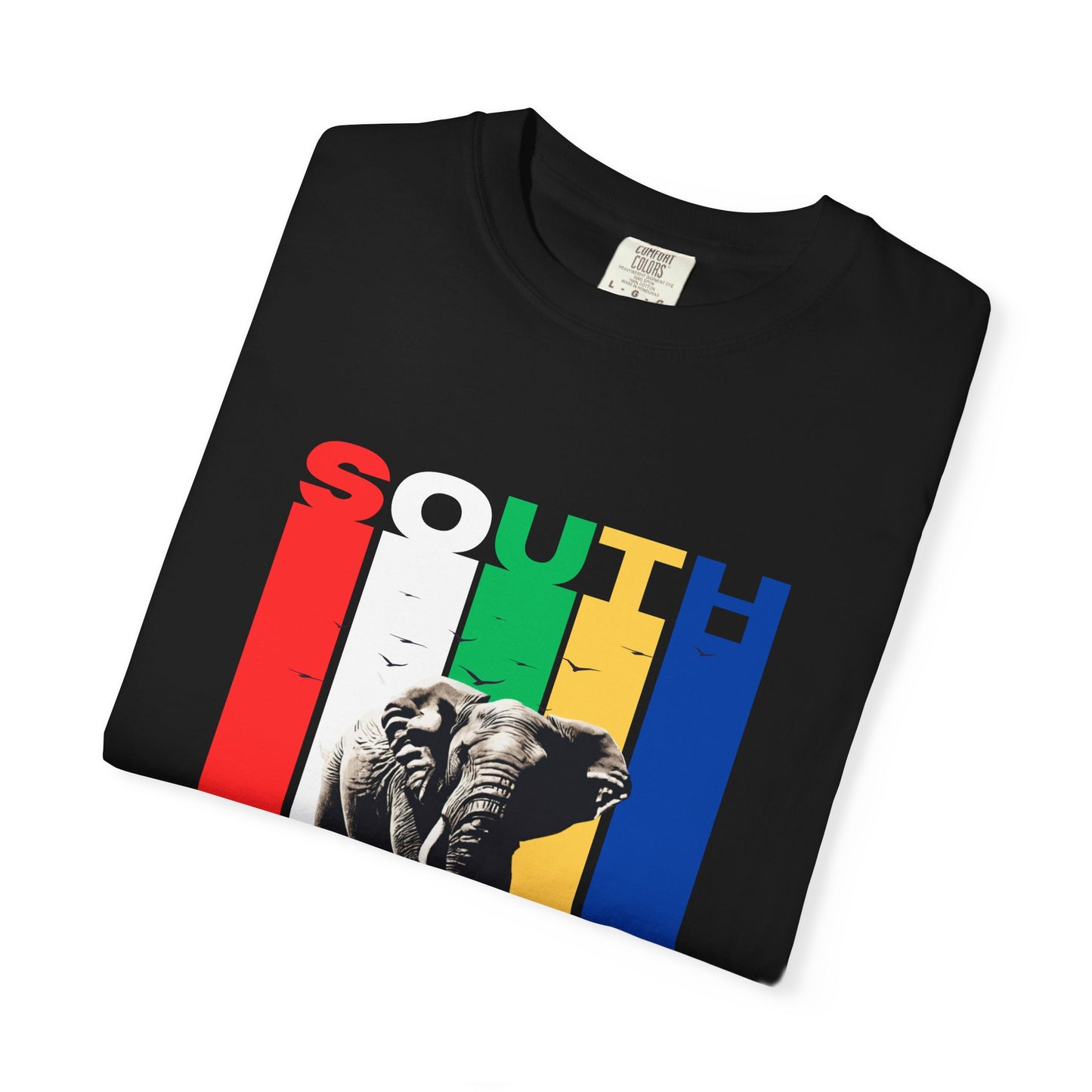 South Africa Flag Stripes & Safari T-shirt