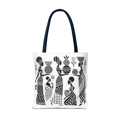 Elegant Tribal Women Art Tote Bag