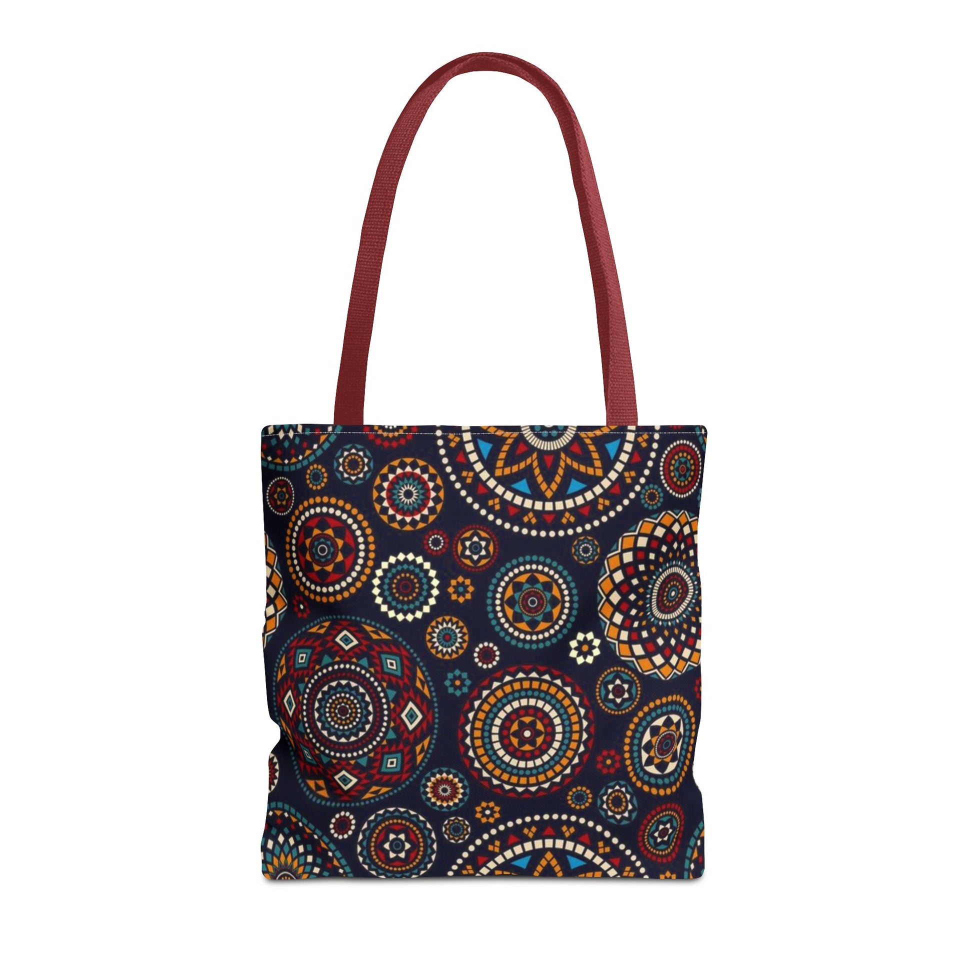 African Print Tote Bag – Echo Circles Pattern | Cultural Heritage Design