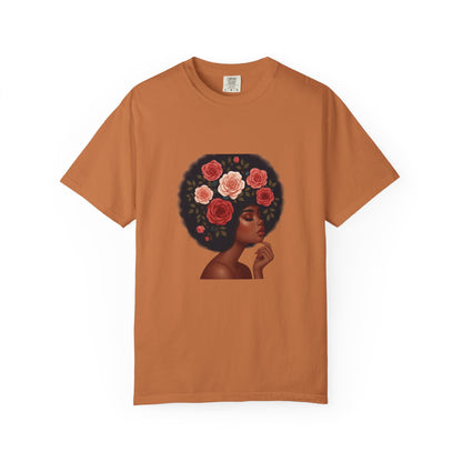 Melanin Queen Afro Girl T-Shirt