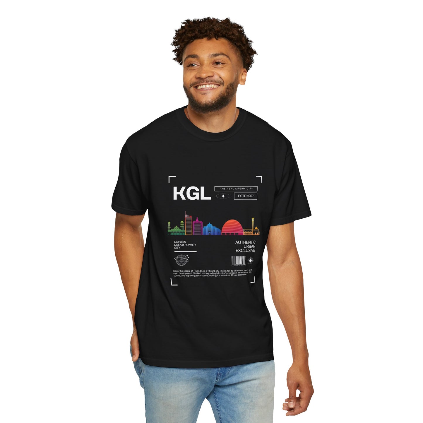 KGL City Vibes T-Shirt, Unisex Graphic Tee, Vintage Style Apparel, Streetwear Fashion, Unique Gift for Urban Explorers