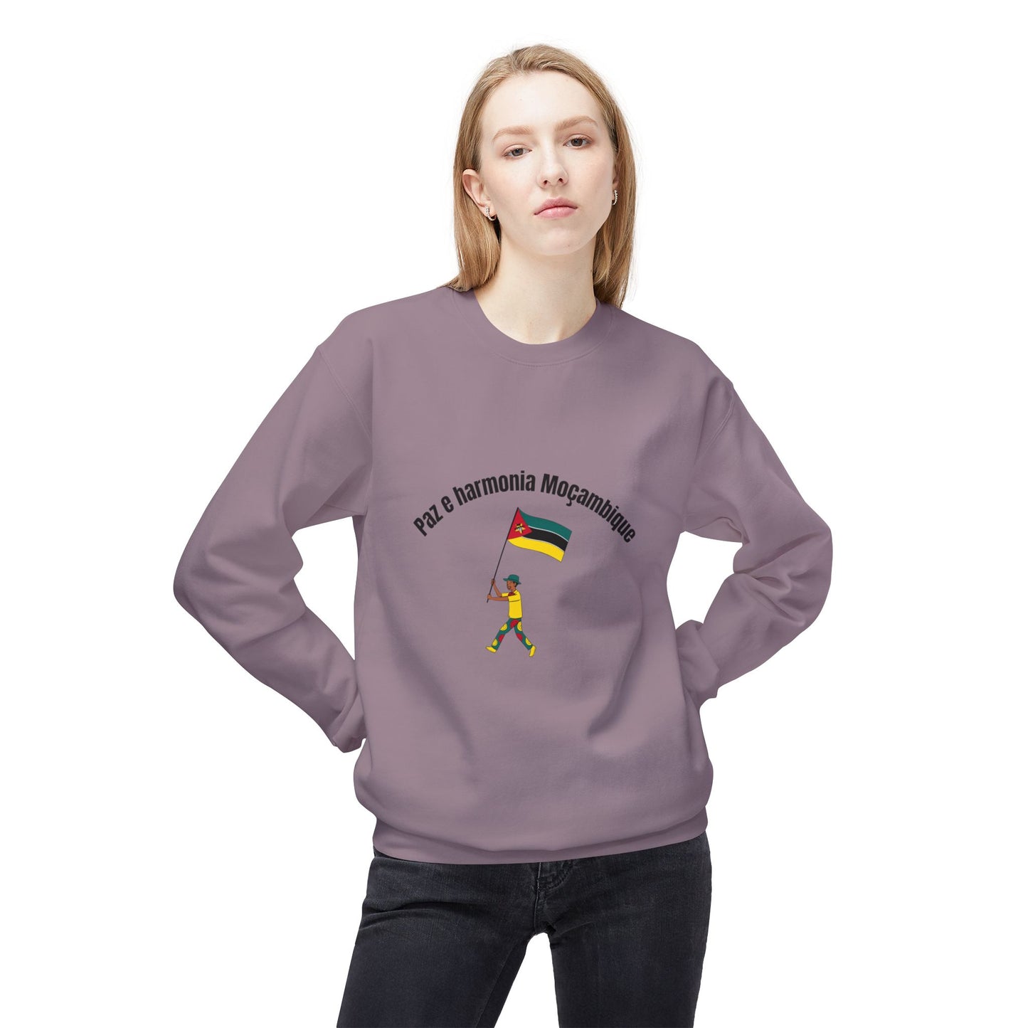 Paz e Harmonia Moçambique Unisex Sweatshirt