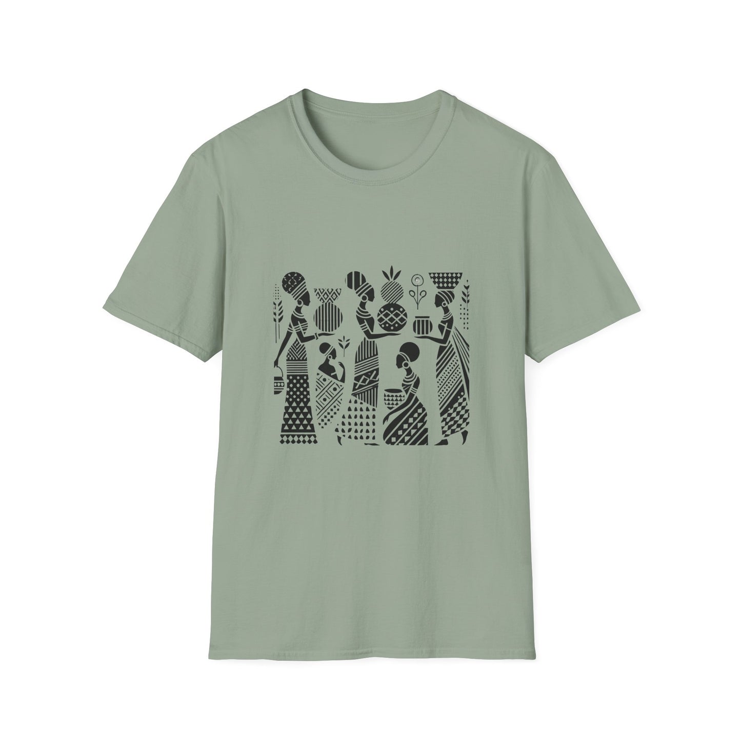Roots in Rhythm – African Women Art Tee