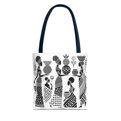 Elegant Tribal Women Art Tote Bag