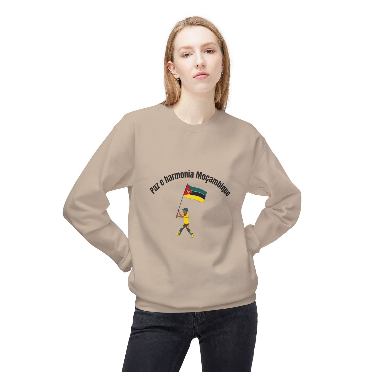 Paz e Harmonia Moçambique Unisex Sweatshirt