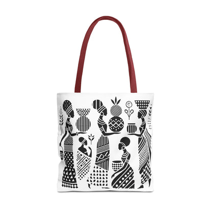 Elegant Tribal Women Art Tote Bag