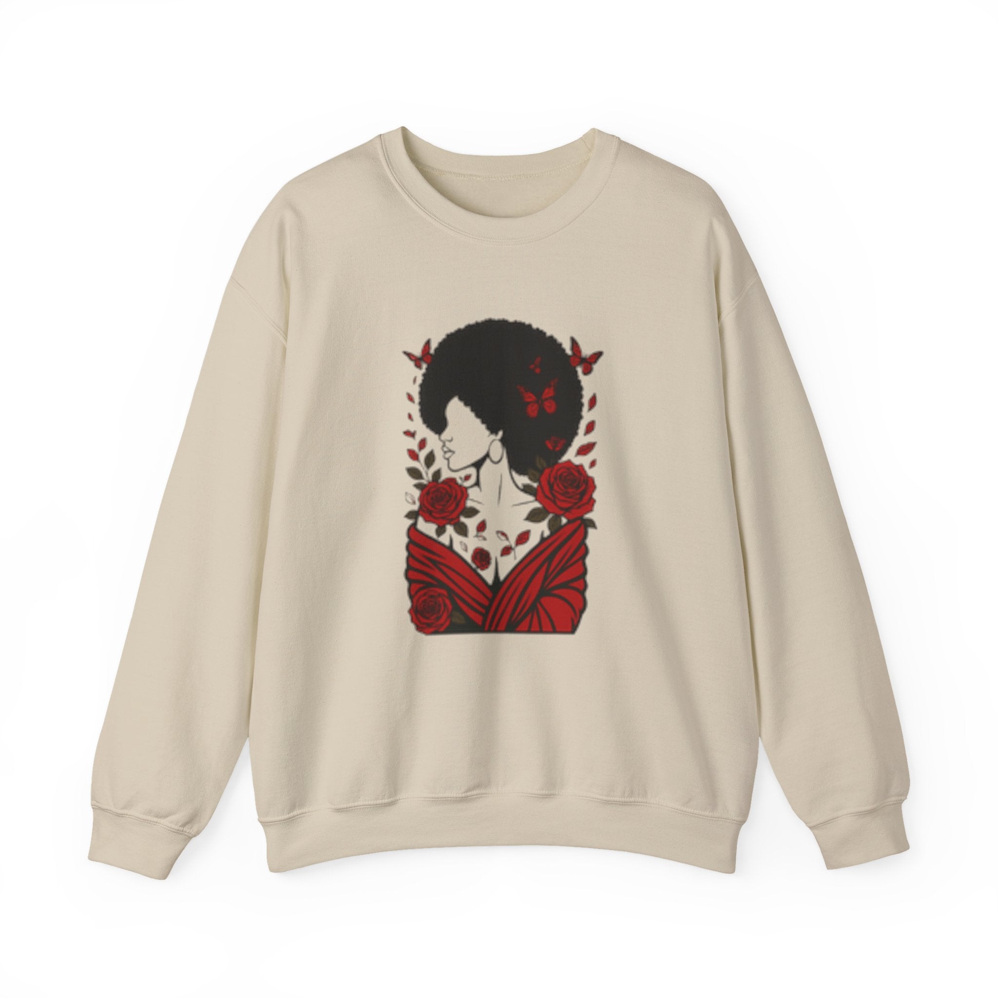 Floral Crewneck Sweatshirt