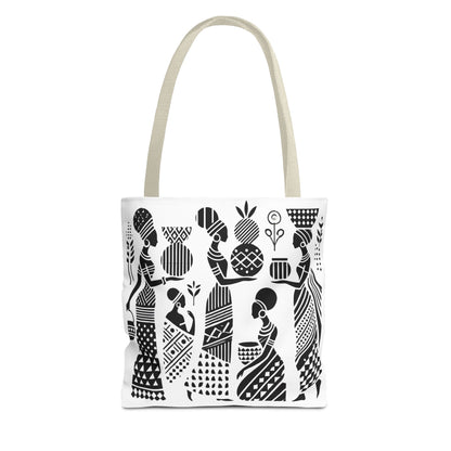 Elegant Tribal Women Art Tote Bag