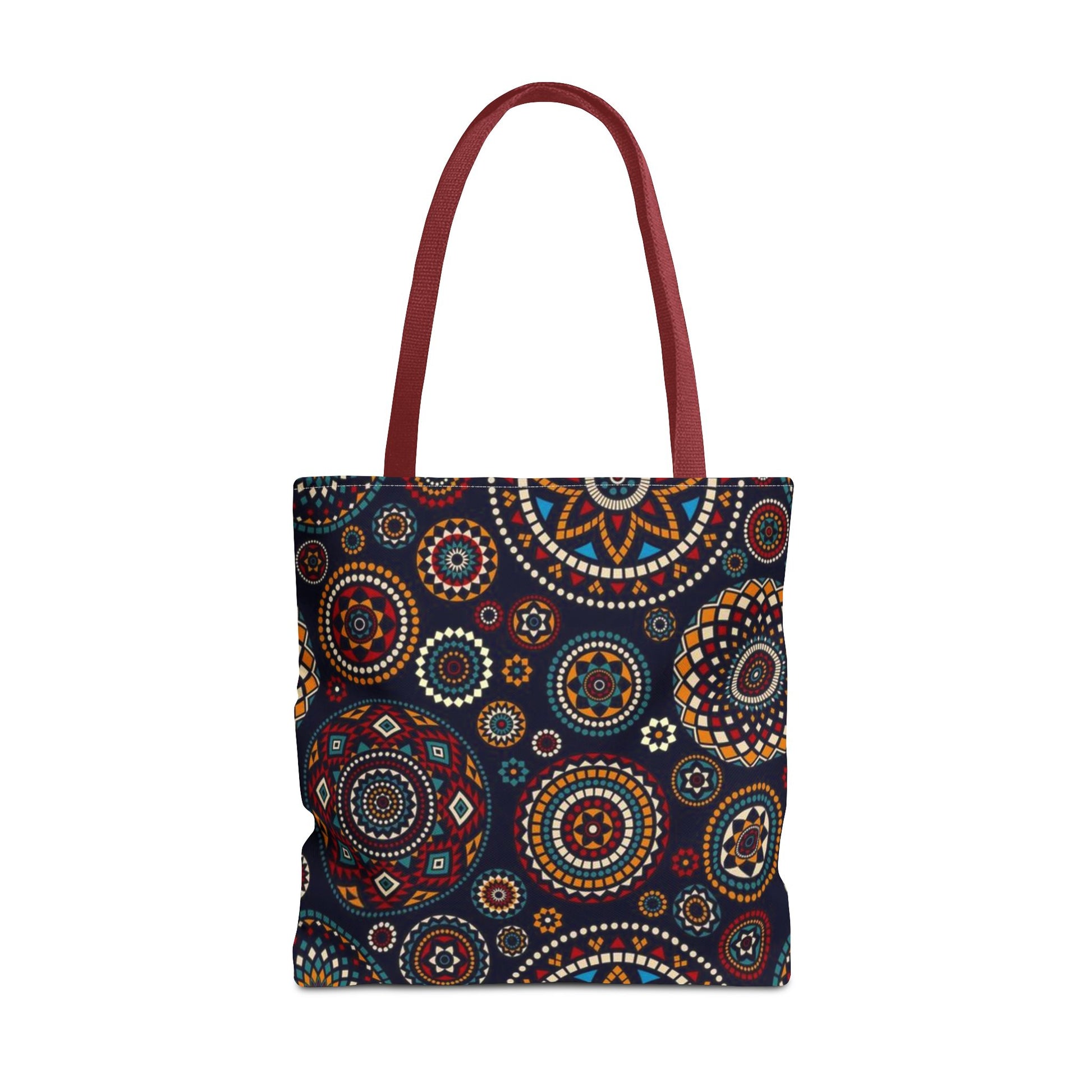African Print Tote Bag – Echo Circles Pattern | Cultural Heritage Design