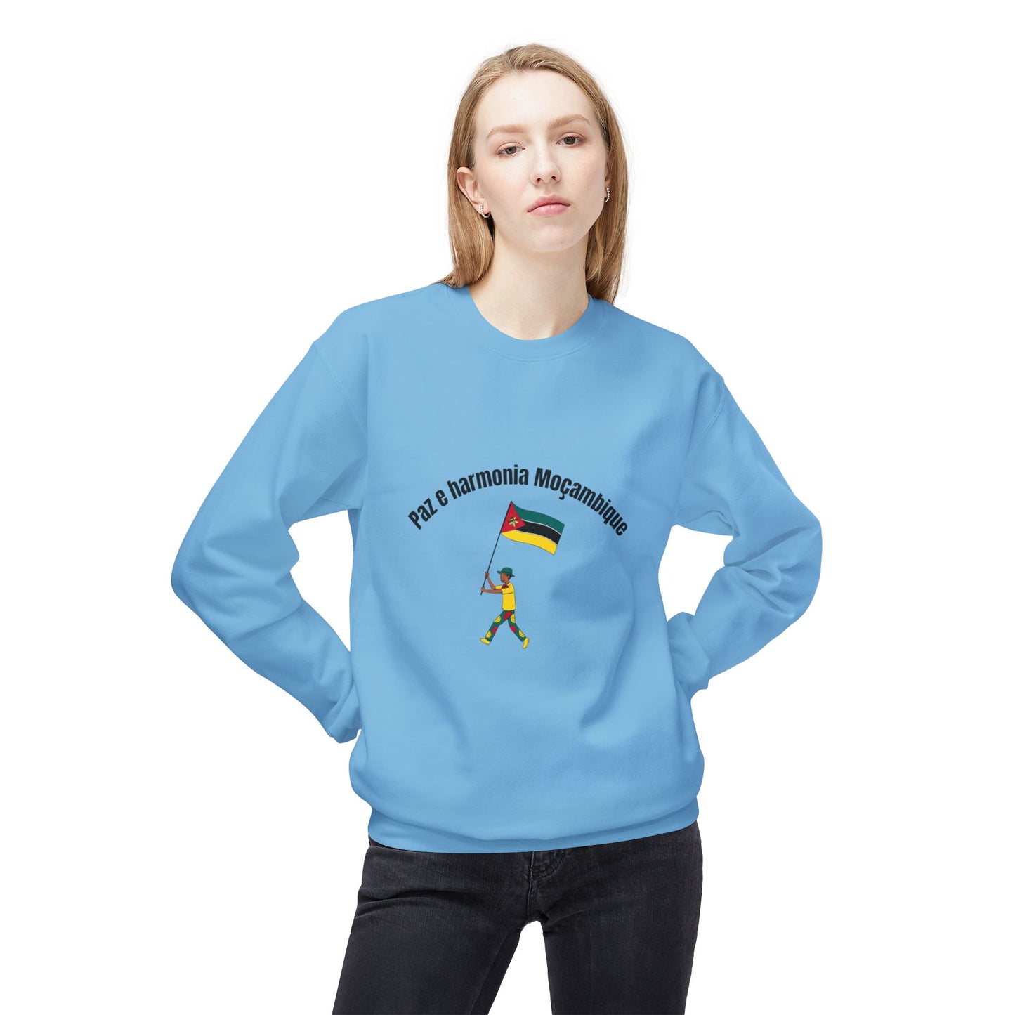 Paz e Harmonia Moçambique Unisex Sweatshirt
