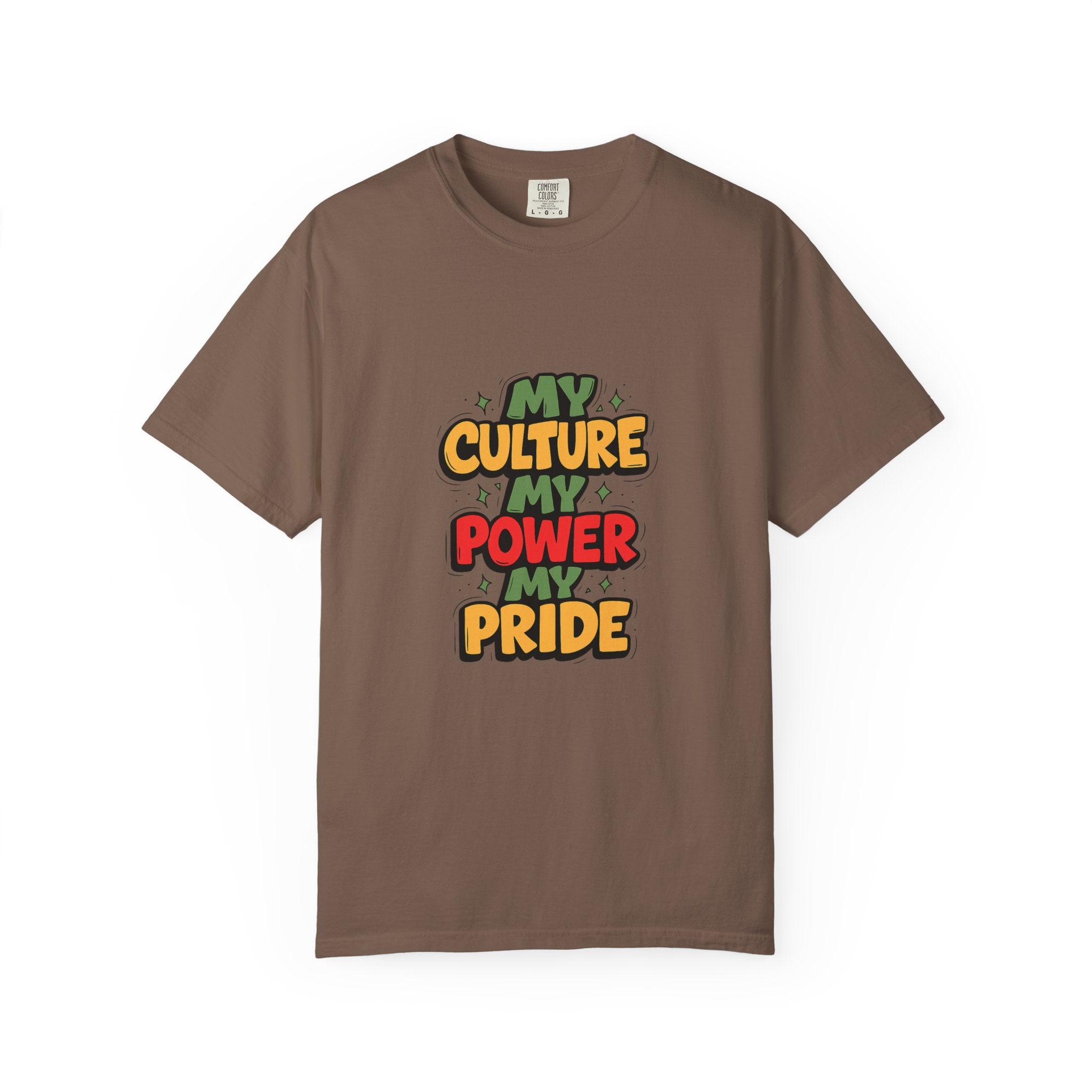 Cultural Pride T-Shirt, Unisex Garment-Dyed Tee, Self-Expression Apparel, Perfect for Festivals, Gifts, Celebrations