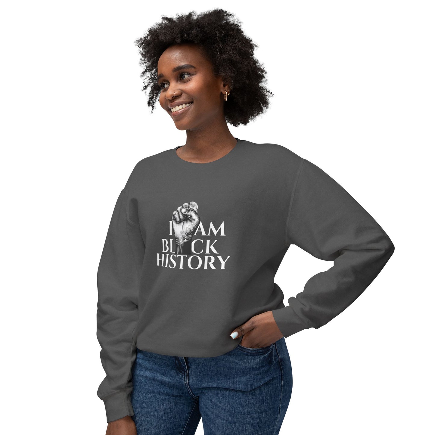 The Power Within: I Am Black History Sweatshirt