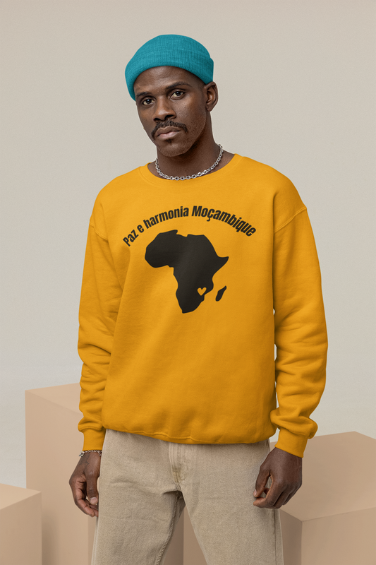 Paz e Harmonia Moçambique Unisex Sweatshirt