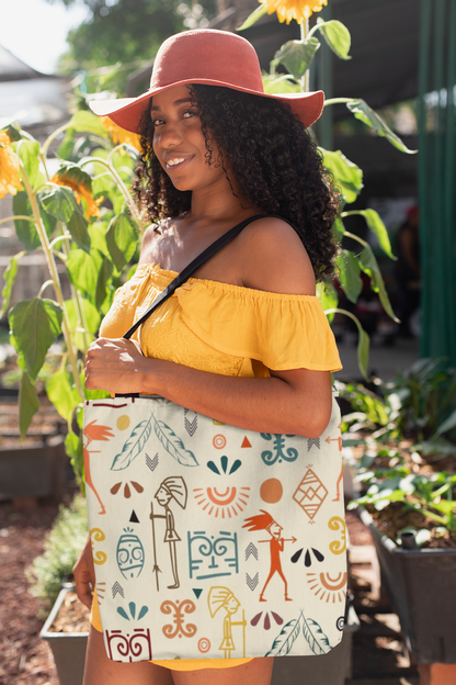 Tribal Spirit African-Inspired Tote Bag