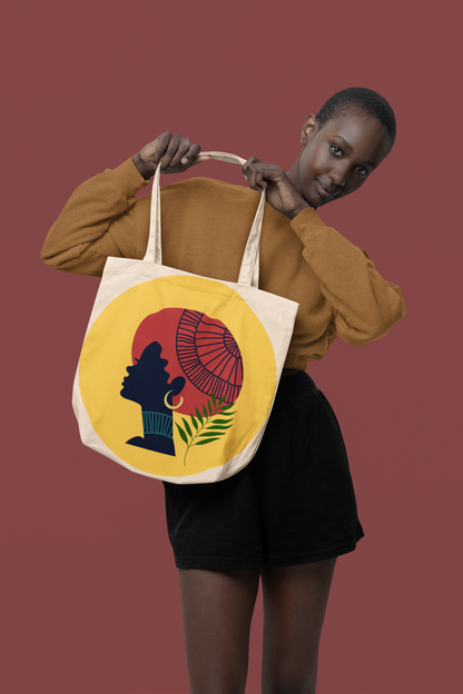 Mama Africa Tote Bag – Celebrate African Beauty and Strength