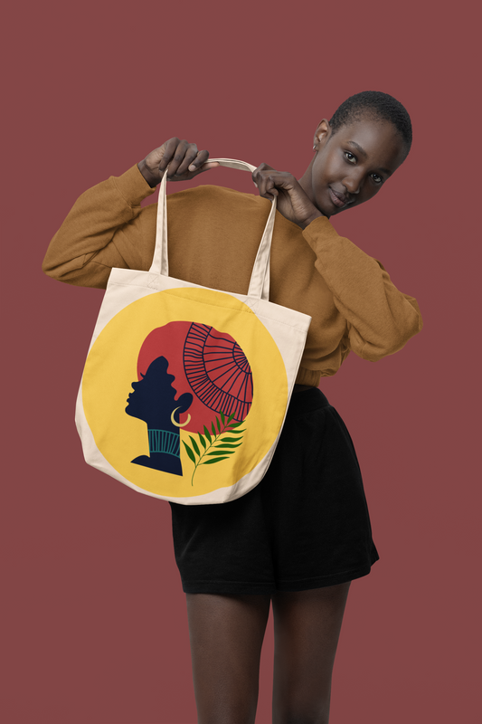 Mama Africa Tote Bag – Celebrate African Beauty and Strength