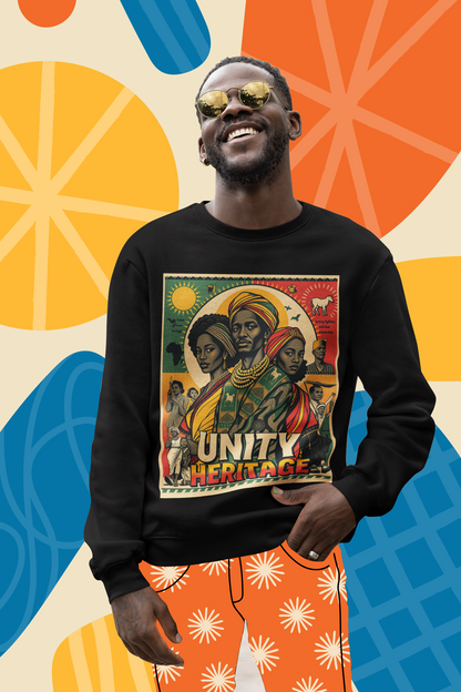 Heritage & Strength – Unisex African Pride Sweatshirt
