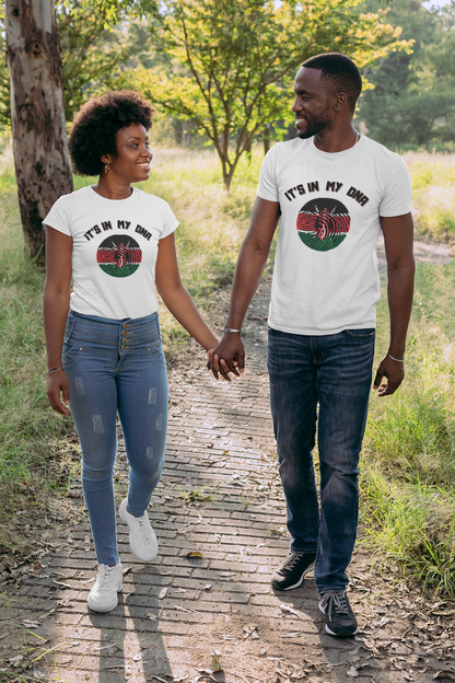 It's in My DNA – Kenyan Flag Heritage T-Shirt