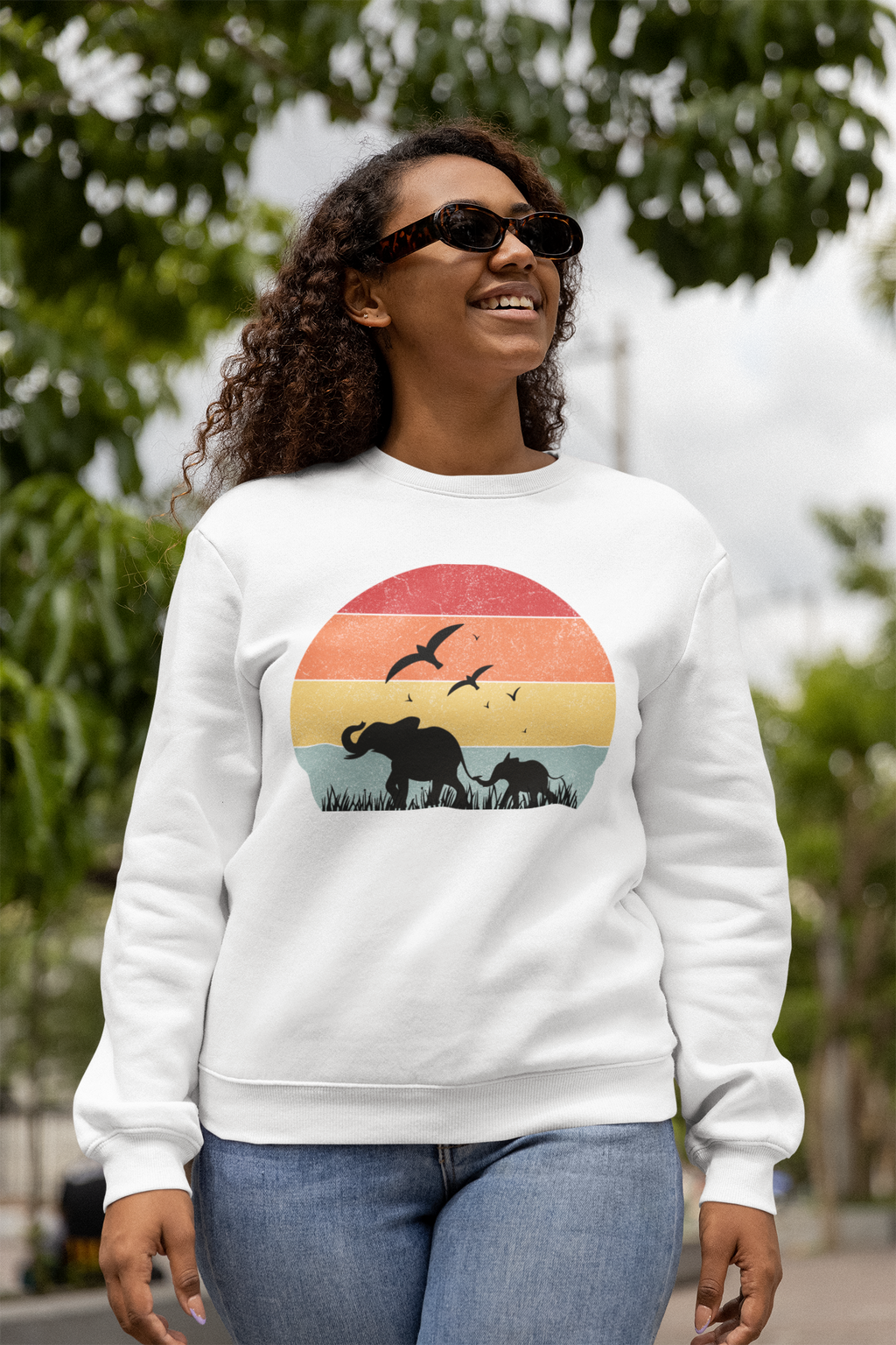 African Safari Sweatshirt – Wild Spirit Edition