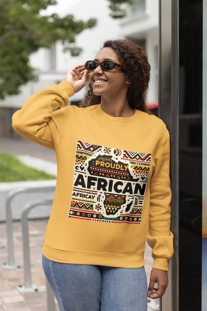 Proudly African Crewneck Sweatshirt