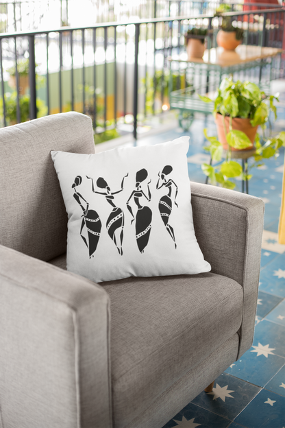 Spun Polyester Square Pillow