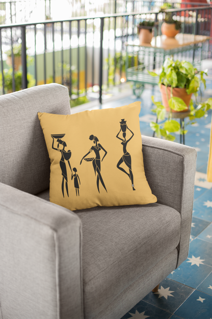 Spun Polyester Square Pillow