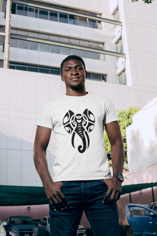 Majestic Spirit: Tribal Elephant T-shirt