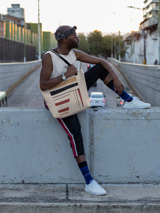 Tribal Code Tote Bag– Lines of Legacy