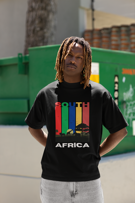 South Africa stripes & safari T-shirt