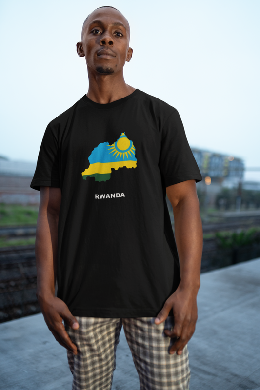 Rwanda T-Shirt – Rooted in Pride, Worn with Purpose