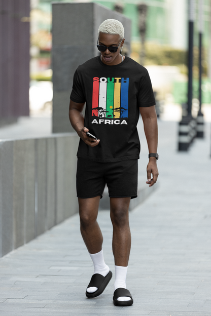 South Africa Stripes & Safari Tee – Unisex Fit