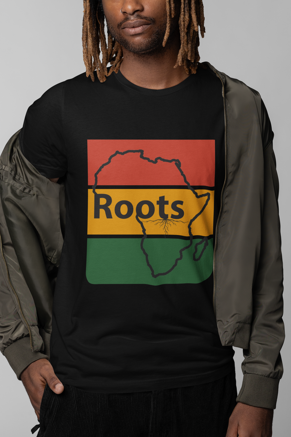 African Roots Tee – Grounded in History. Worn with Pride.