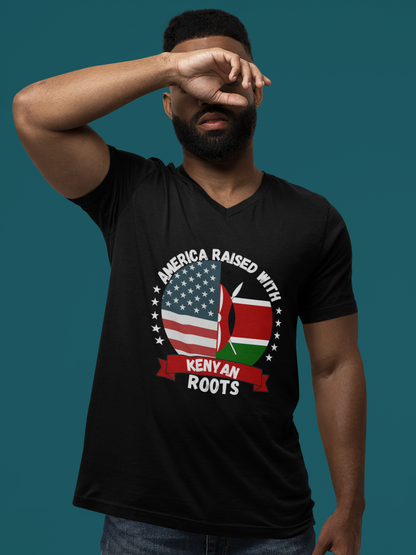 American Raised With Kenyan Roots T-shirt