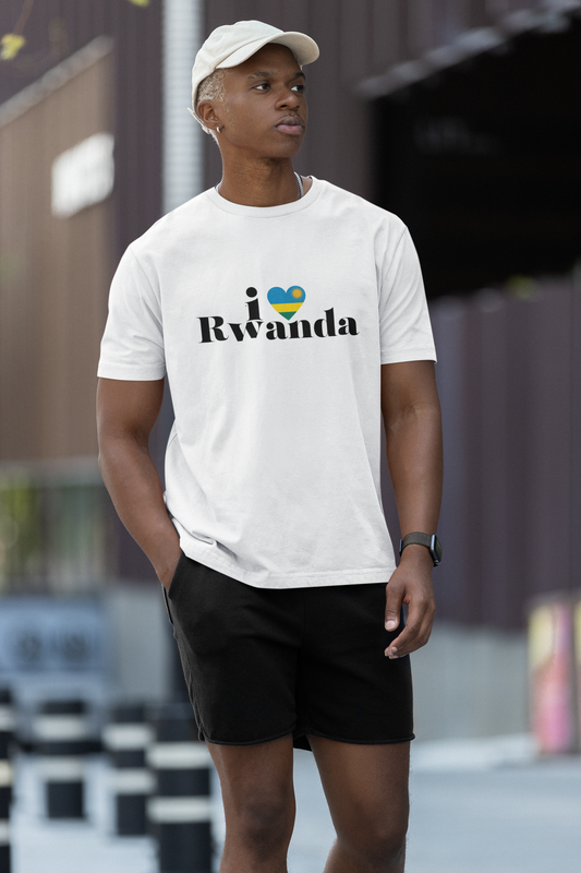 I Love Rwanda – Soft Style Patriot Tee