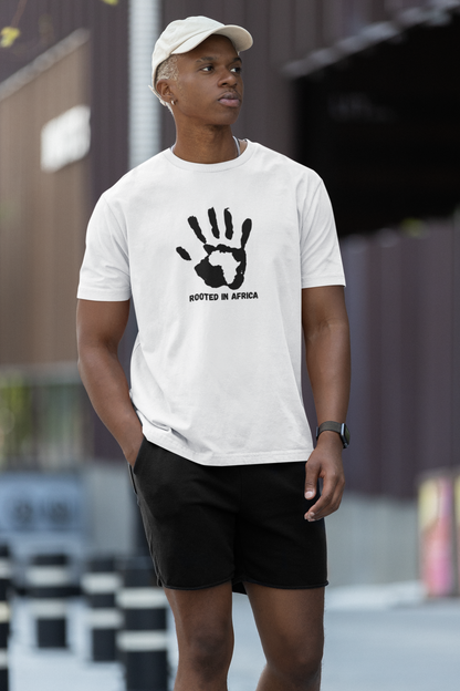 Rooted in Africa T-Shirt – Unisex Afrocentric Heritage Tee