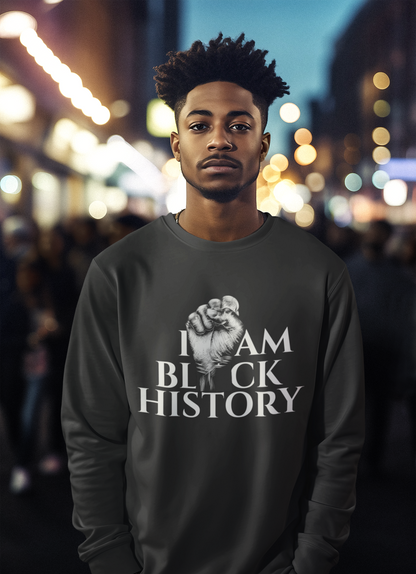 The Power Within: I Am Black History Sweatshirt
