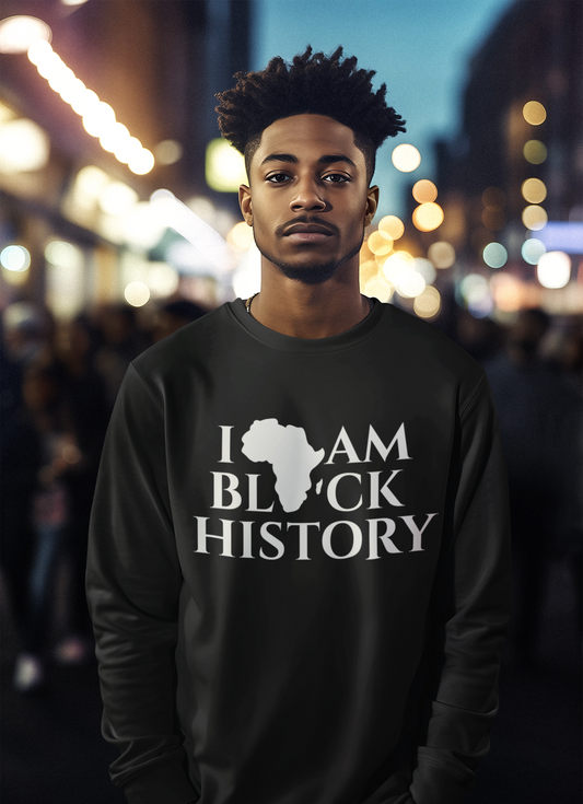 Black History Month Sweatshirt – Celebrate Culture with Comfort, Unisex Casual Wear, Perfect for Gifts