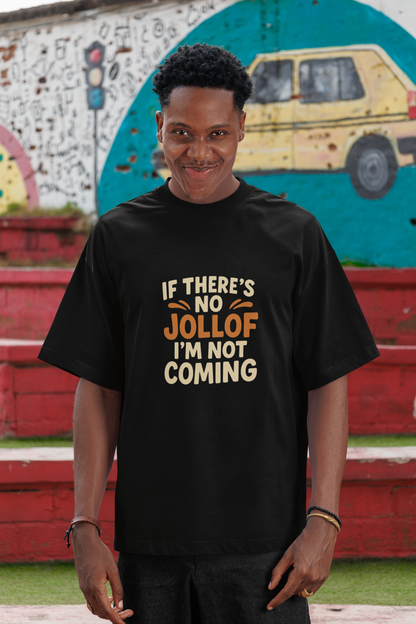 Jollof Lover T-Shirt, Funny Foodie Tee, Unisex Tee for Food Lovers, Casual Wear, Gift for Jollof Festivities