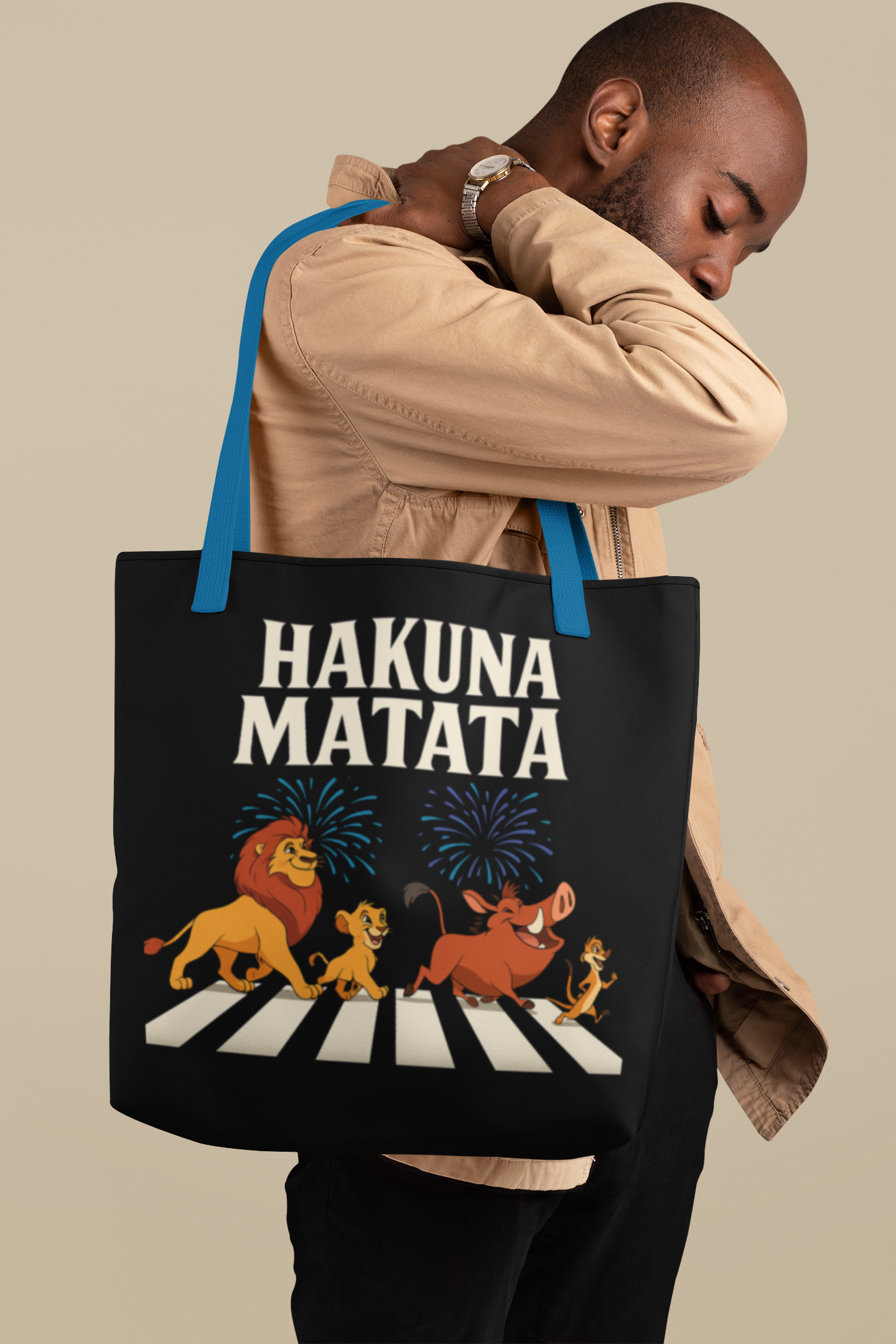 Hakuna Mata Tote Bag (AOP)