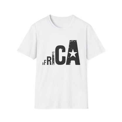 Africa Graphic Tee - Unisex Softstyle T-Shirt, Casual Wear, Travel Shirt, Gift for Nature Lovers, Festival Attire, Streetwear