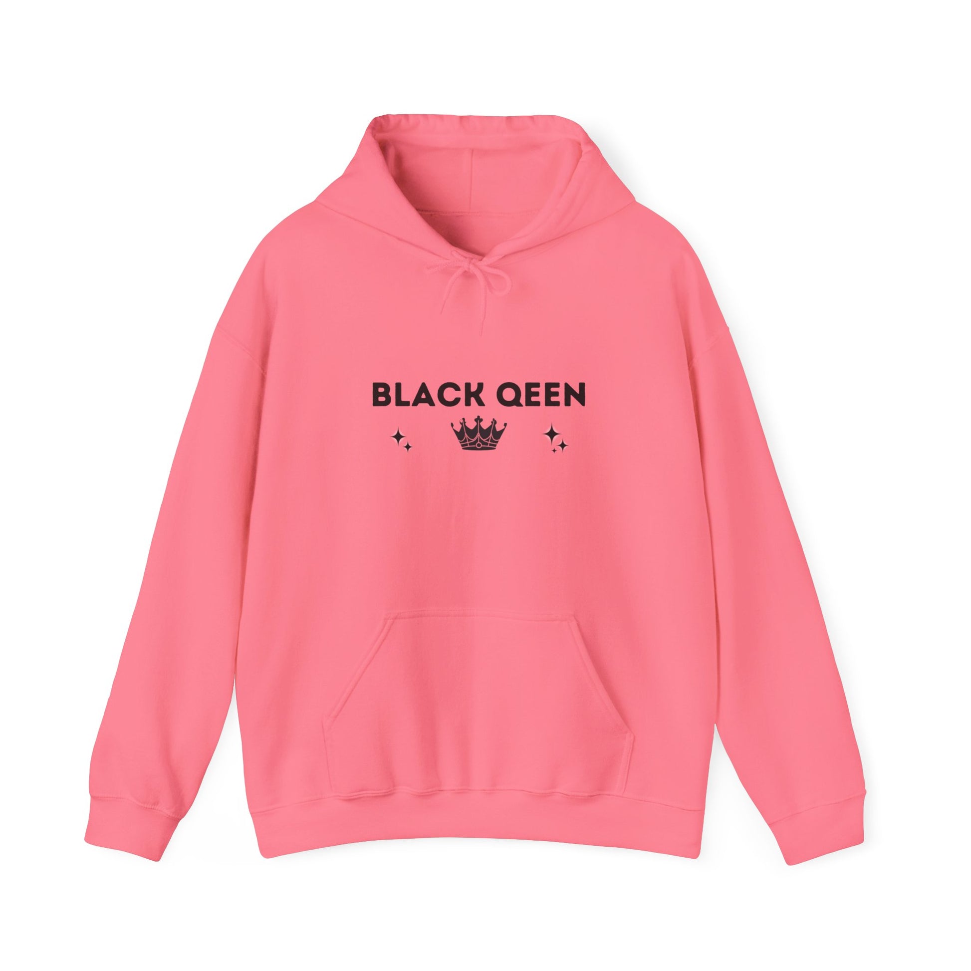 Black Queen Empowerment Hoodie - Wear Your Crown with Pride