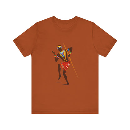 Warrior Rhythm African Tribal Dance T-Shirt – Unisex Cultural Heritage Tee