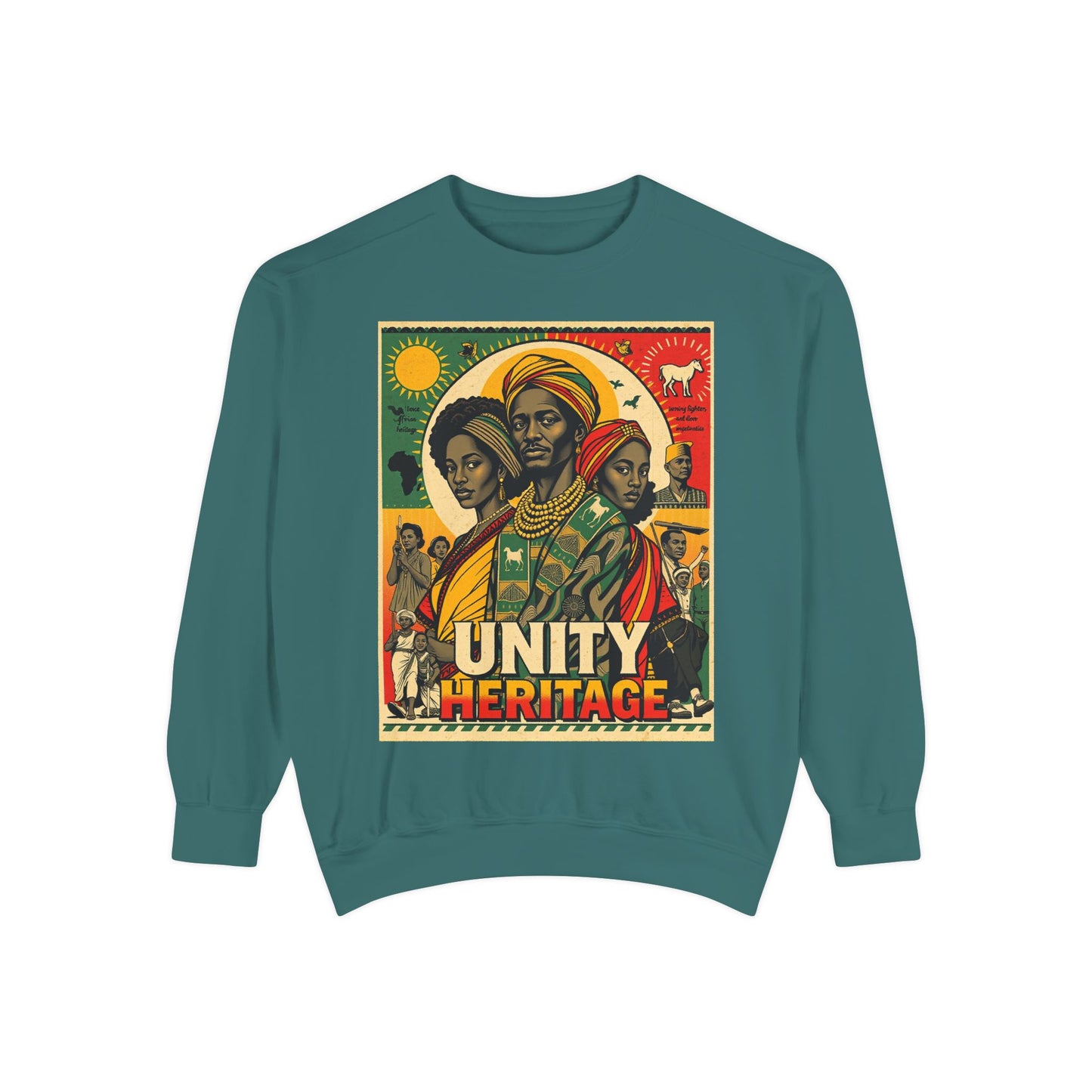Heritage & Strength – Unisex African Pride Sweatshirt