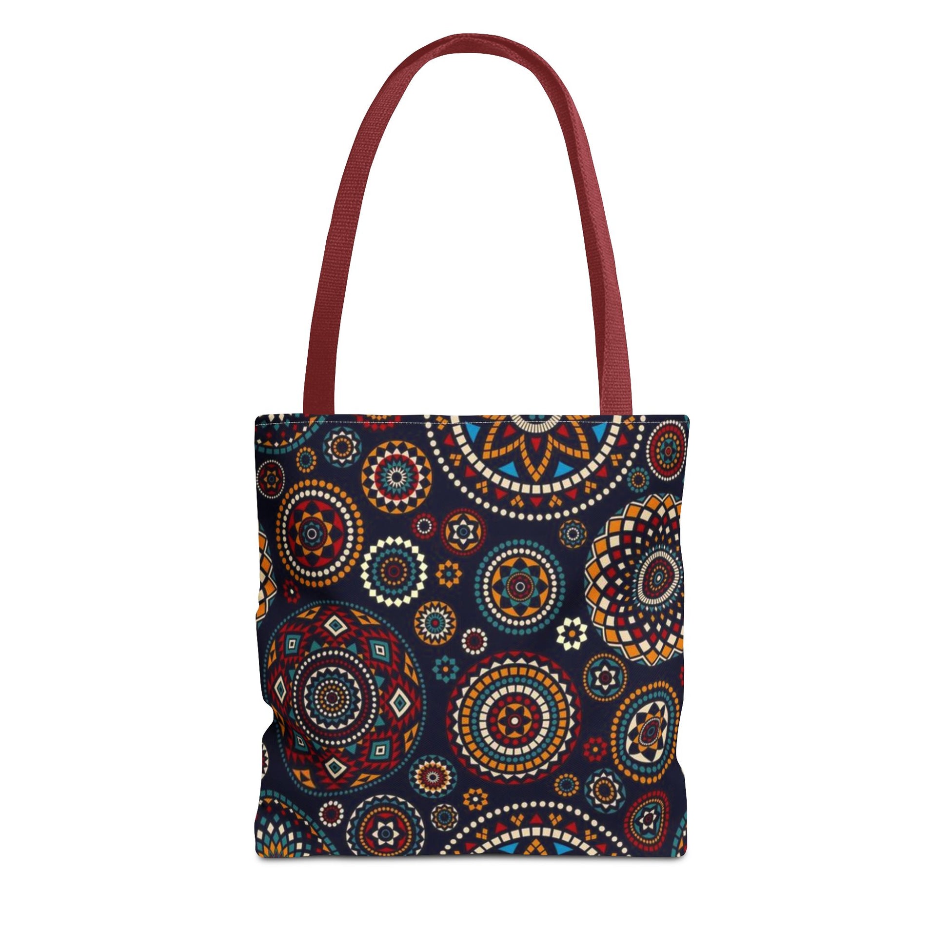 African Print Tote Bag – Echo Circles Pattern | Cultural Heritage Design