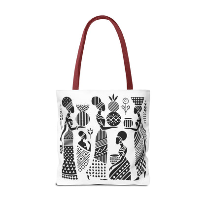 Elegant Tribal Women Art Tote Bag