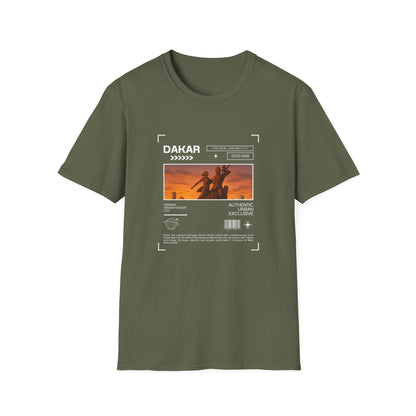 Dakar Adventure Unisex Softstyle T-Shirt, Casual Gift, Travel Tee, Graphic Shirt, Summer Wear, Road Trip Outfit